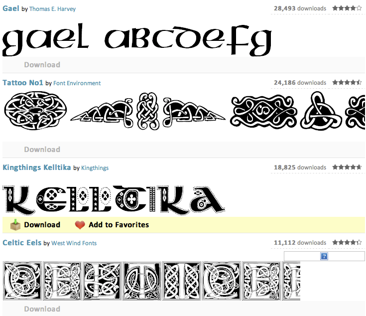 celtic looking font in word celtic looking font in word