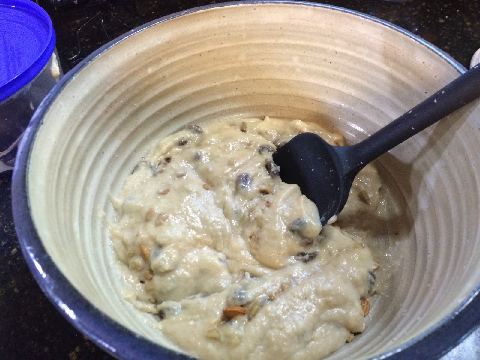 Cooking with Barry & Meta Granola Pudding . . . made from oat flour th