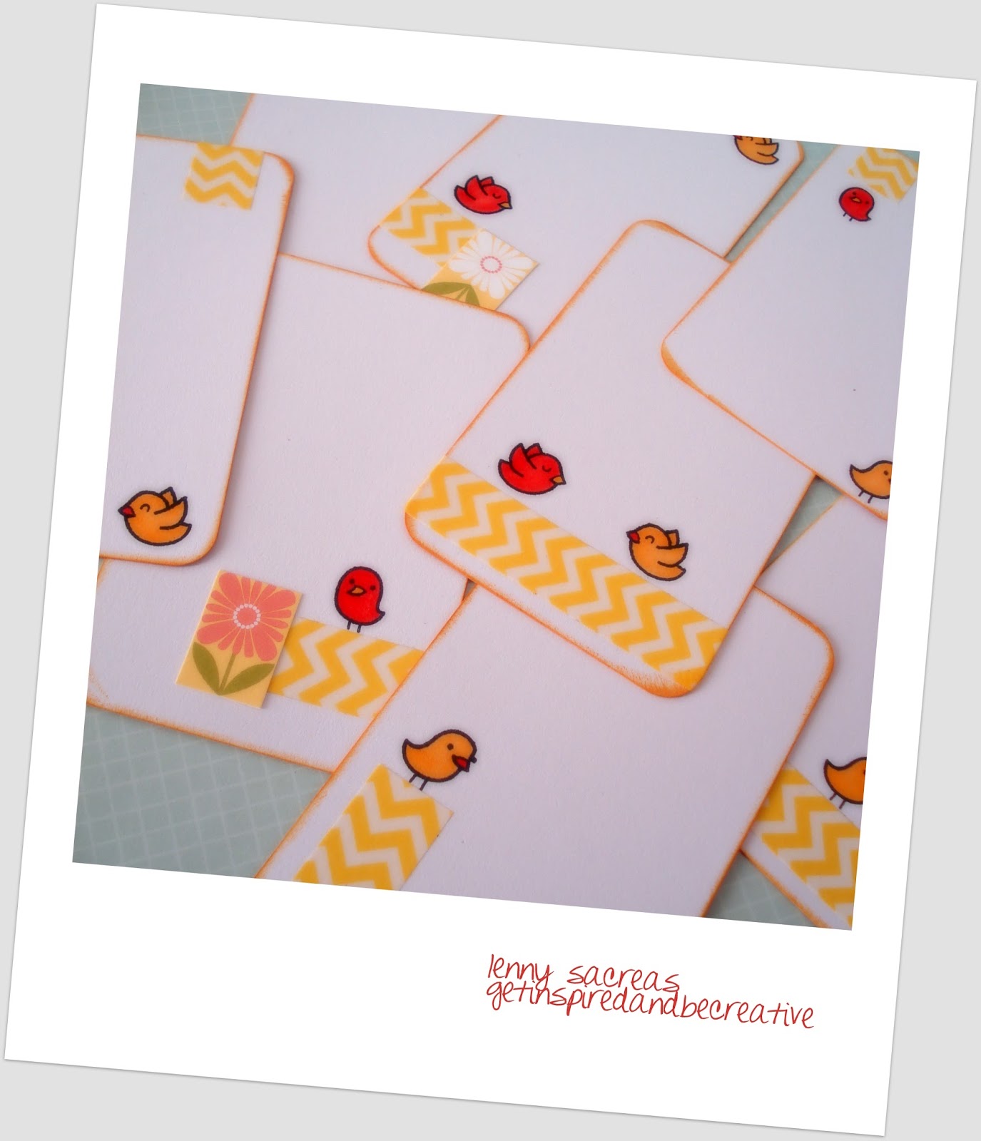 Lawnscaping Challenge Note cards & matching note card holder!