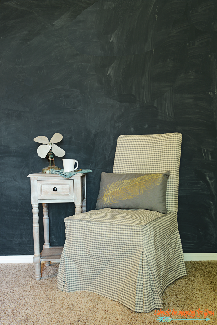 i should be mopping the floor How To Prime A Chalkboard