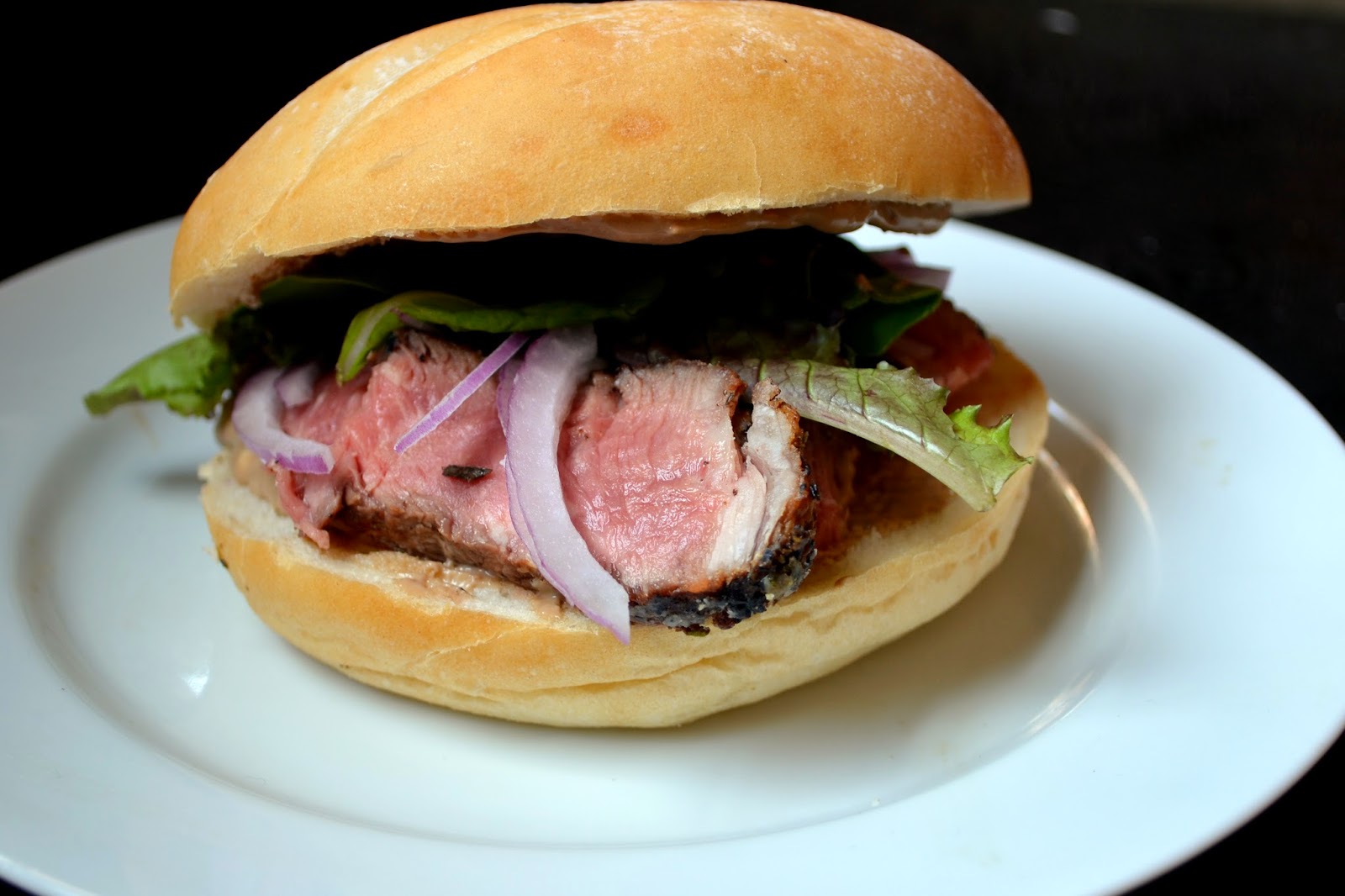 Hardly Housewives Leftover Rib Eye Sandwiches