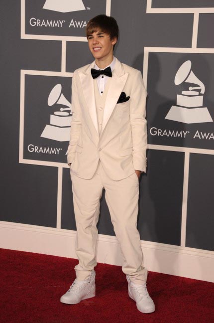 Justin Bieber 2011 Grammys. Justin Bieber