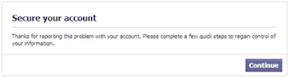change facebook security question