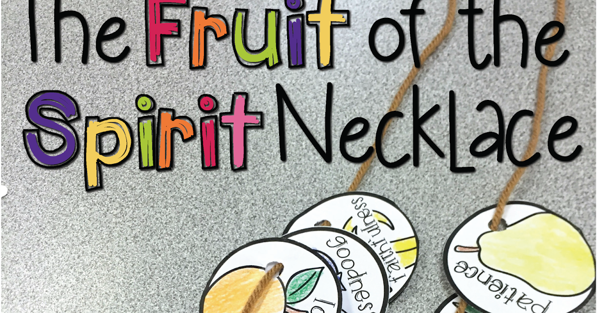 Mrs. Jones' Creation Station The Fruit of the Spirit Necklace
