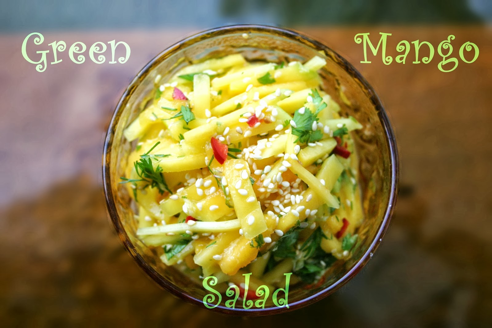 Effortnesslessly Green Mango Salad