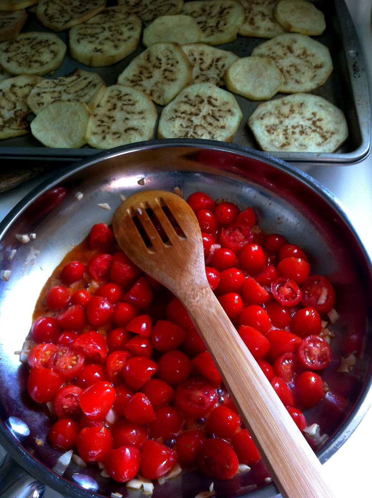 Passion N Beauty Healthy Baked "Eggplant Parm"