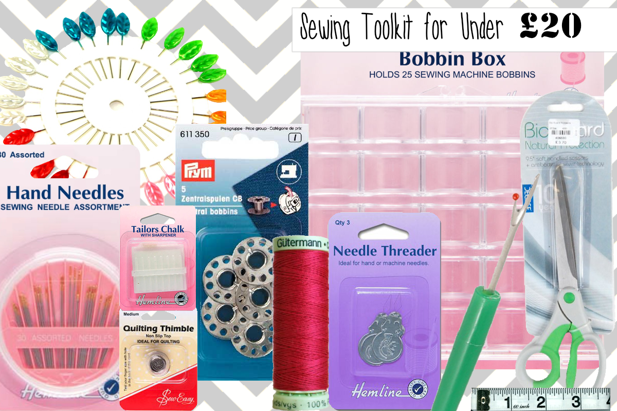 Sewing Toolkit For Under £20. Sew Darn Neat Sewing Blog