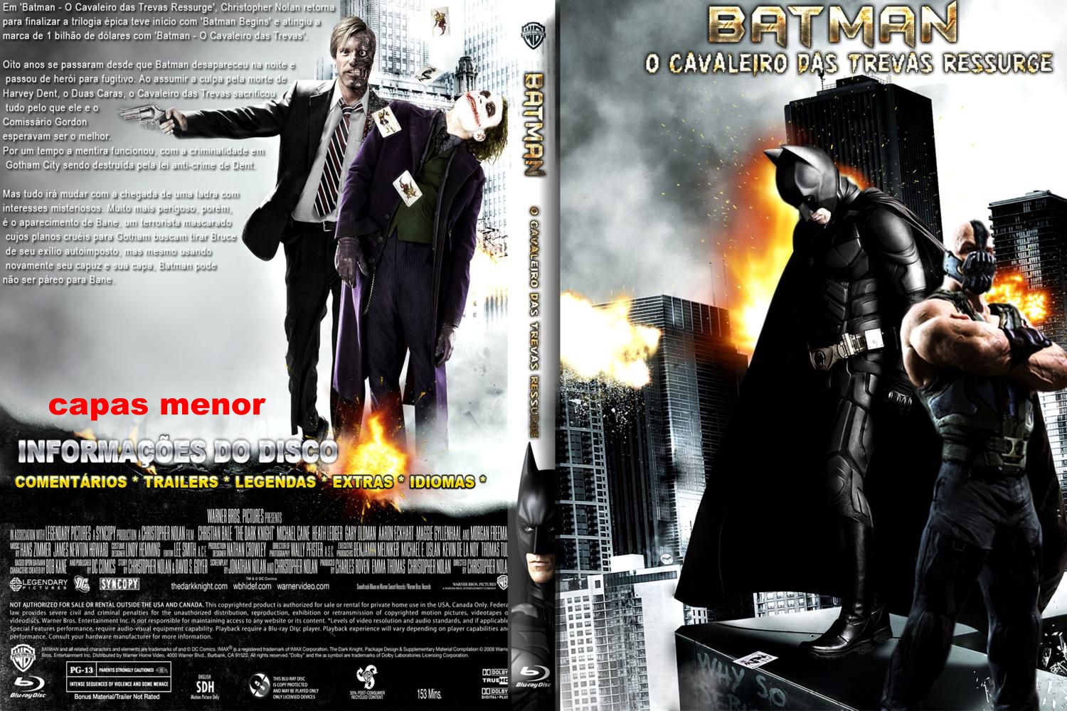 Assistir Batman Begins 3: Cavaleiro das Trevas