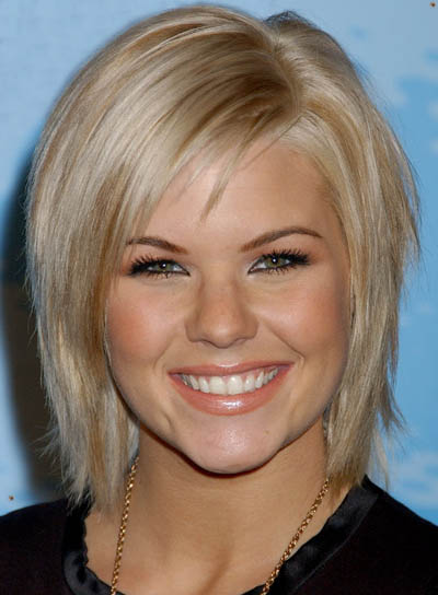 short hair styles layered
