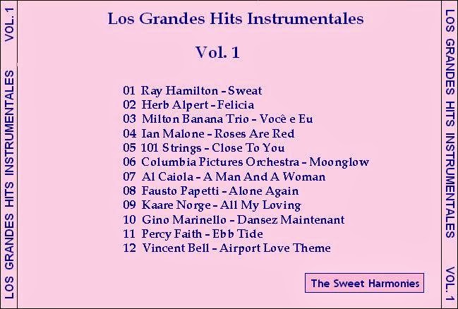 Cd Grandes hit instrumentales vol.1 Hits+v1+back