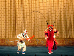 L'opéra chinois... difficile à apprécier pour les non initiés...