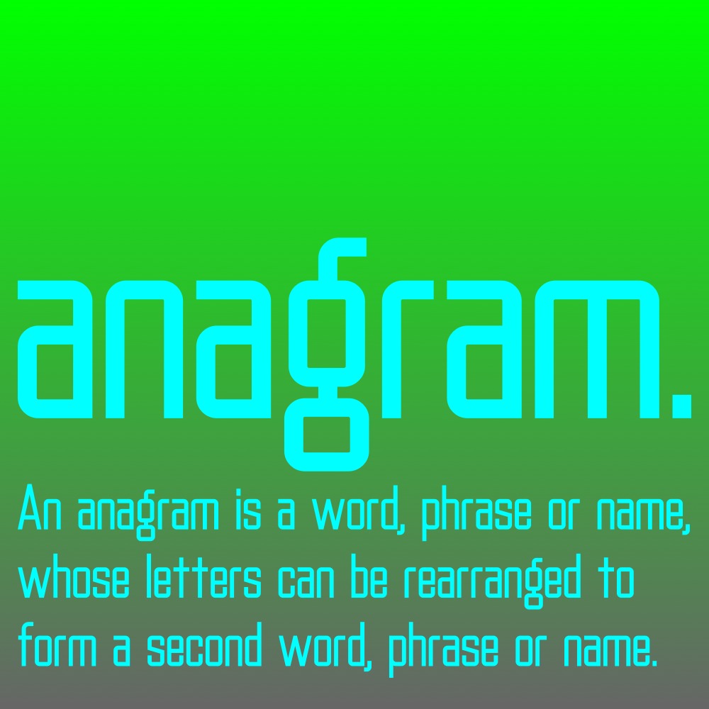 When The Letters Of A Word Are Rearranged When The Letters Of A Word Are Rearranged