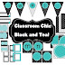 Black And Teal Themed Classroom Ideas