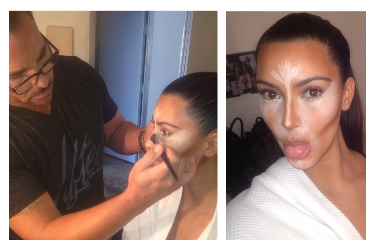 A feast for the eyes! Kim Kardashian shares Makeup tips!