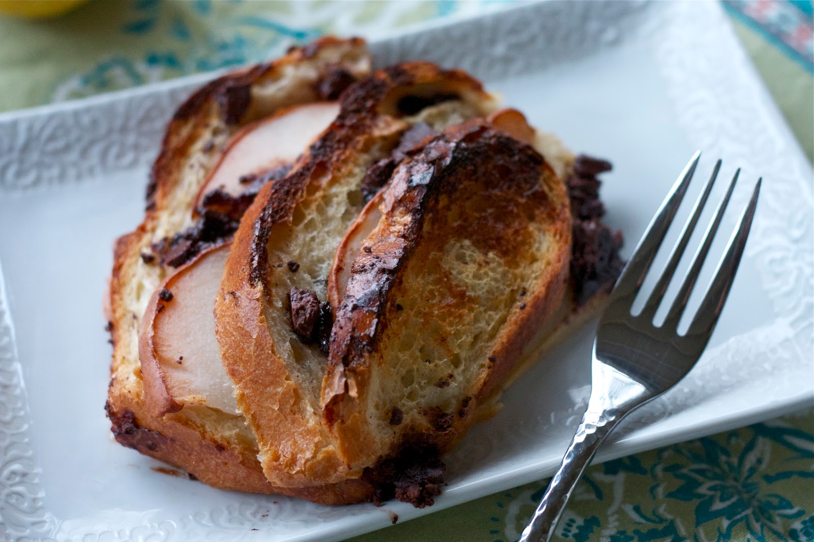 Spiced Pear and Chocolate Bread Pudding and Giveaway Winners