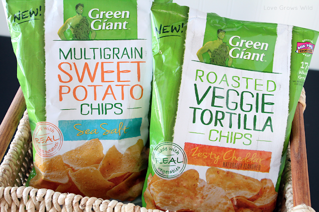 New Green Giant Veggie Snack Chips #AGiantSurprise by Love Grows Wild