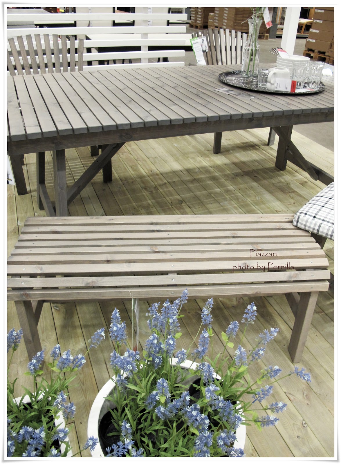 Piazzan: Möbler till uteplatsen eller balkongen