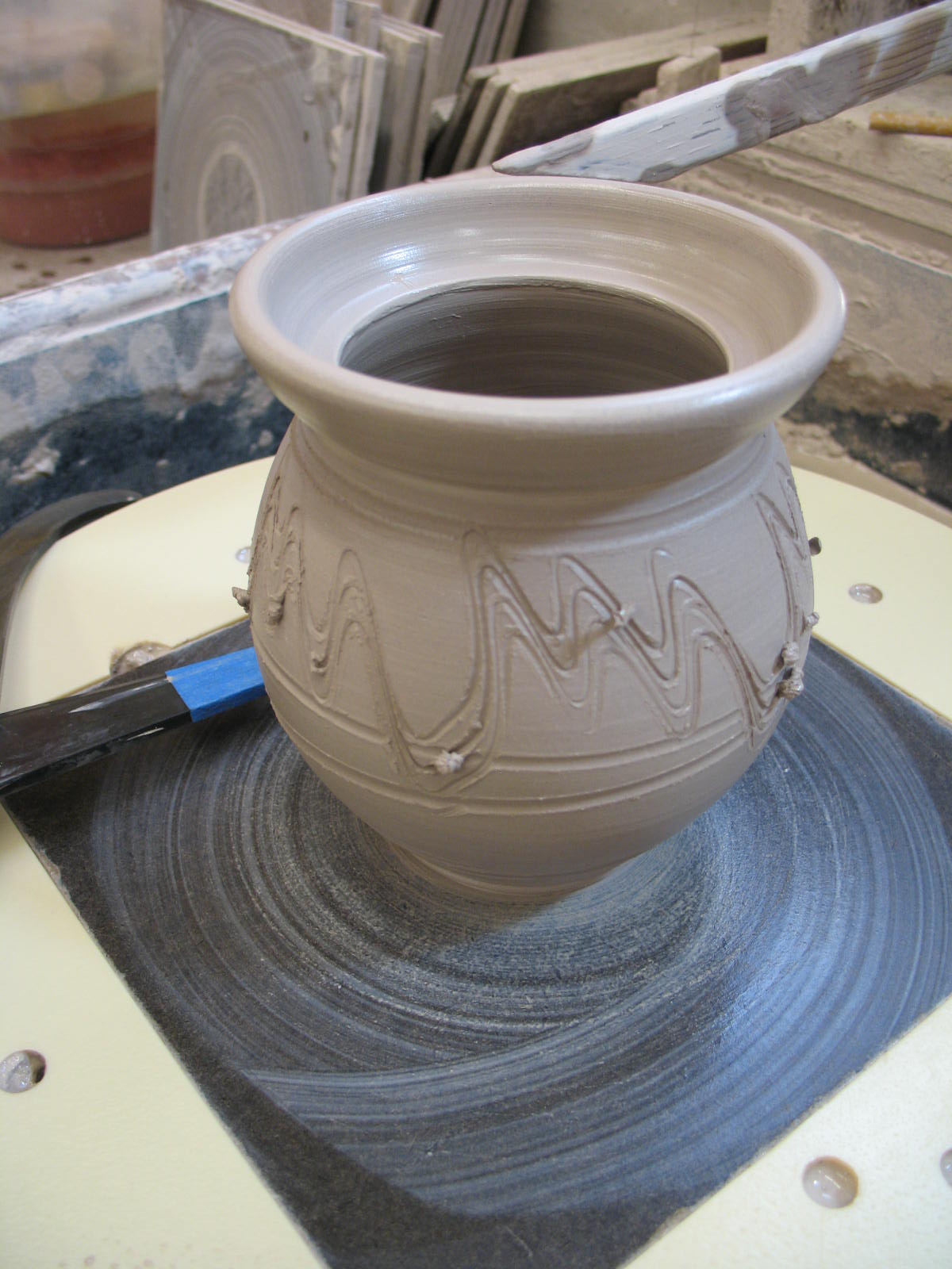 Whynot Pottery Blog Throwing a small lid at Whynot