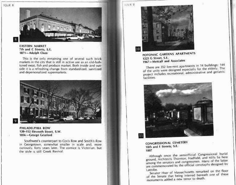 Sociology In My Neighborhood Dc Ward Six 1974 Aia Architecture