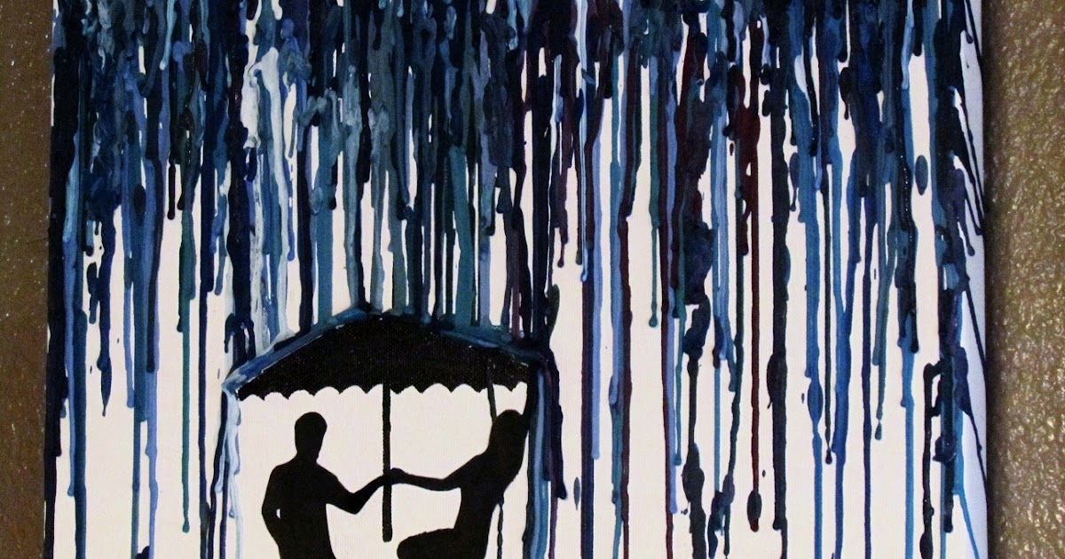 Living Creatively more melted crayon art