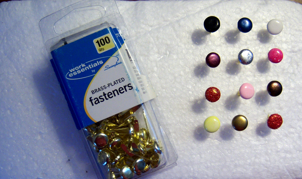 Shoregirl's Creations Embossed Brads