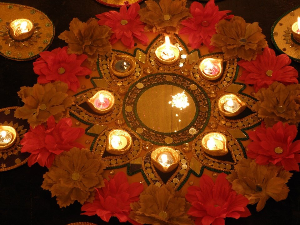 Mehndi /Henna Magazine: MehndiPlatesdecoration