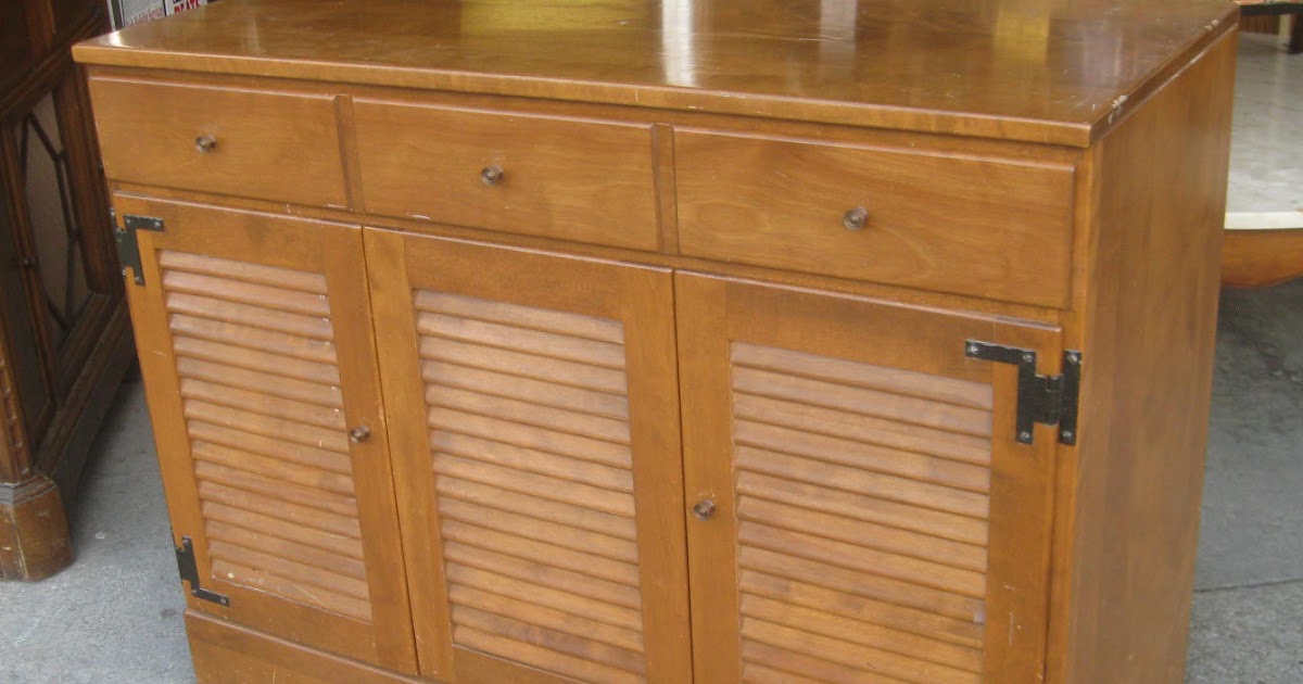 UHURU FURNITURE & COLLECTIBLES: SOLD - Ethan Allen Maple Sideboard - $60