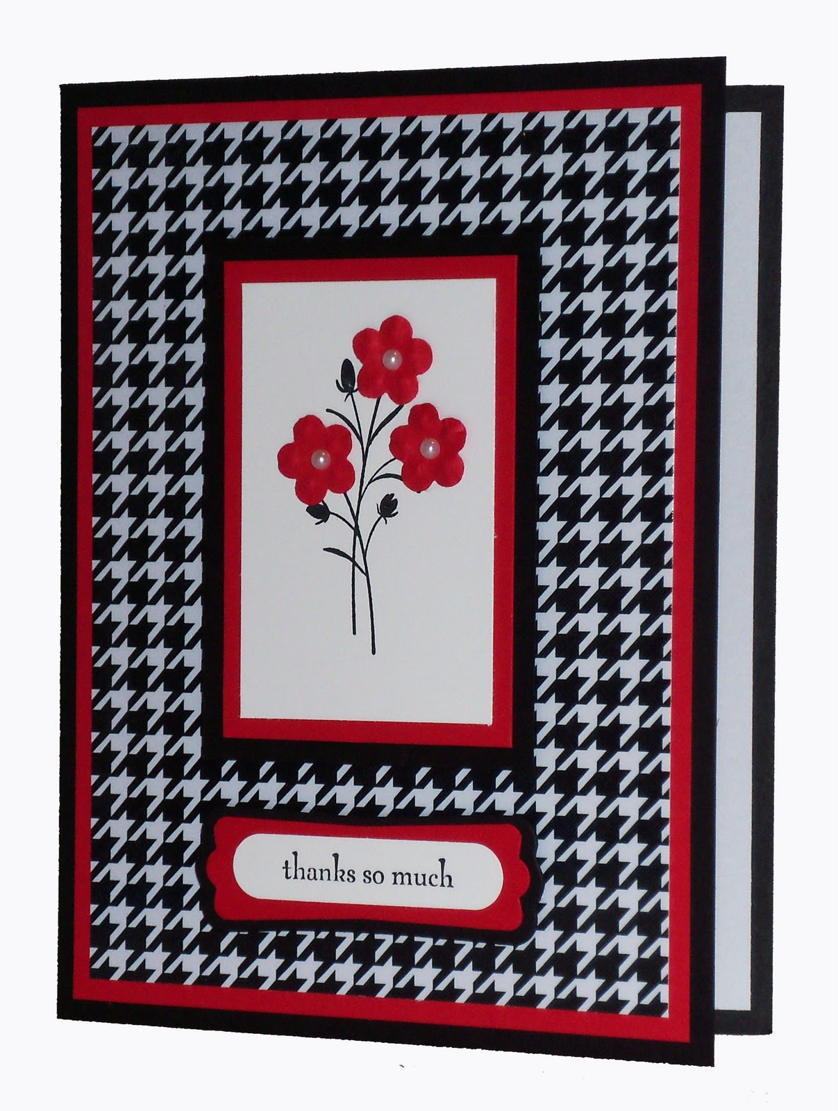 Crafts by Beth HOUNDSTOOTH GREETING CARDS