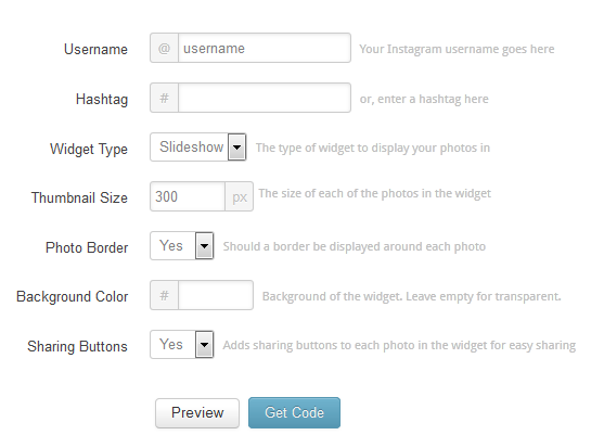 instagram widget with heart overlay instagram widget with heart overlay