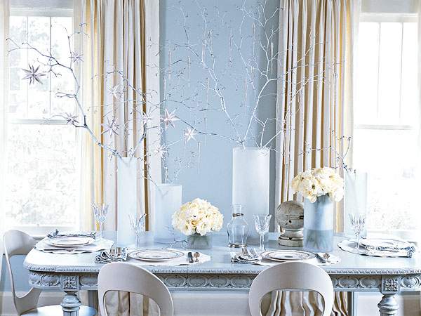 Winter White Table Setting from Shayla Copas