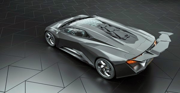Lamborghini Phenomeno Super Veloce Concept Rear Wing Lamborghini Phenomeno Super Veloce Concept Rear Wing