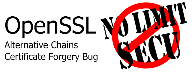 OpenSSL Alternative Chains Certificate Forgery