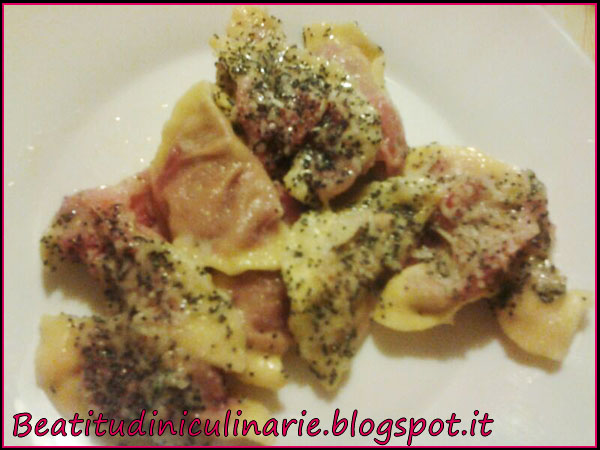 Casunziei da Beatitudini in cucina su Akkiapparicette