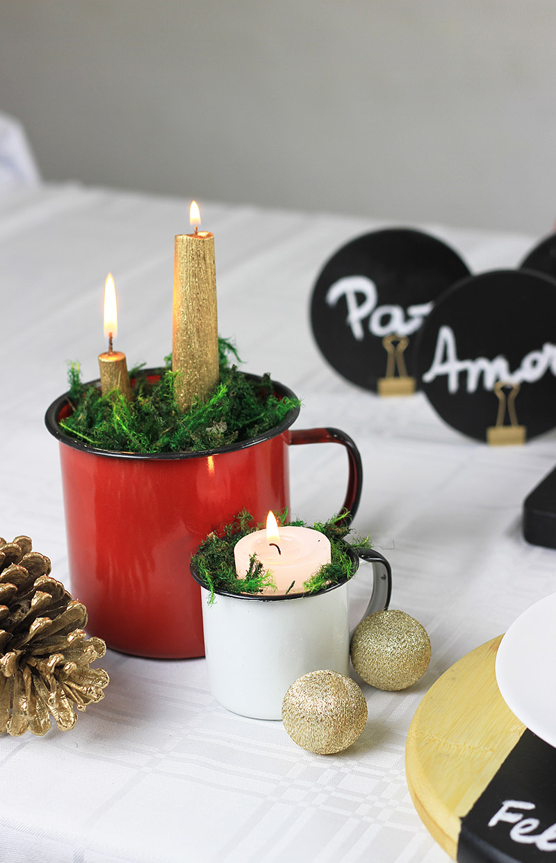 Ideias diferentes para decorar a mesa do Natal sem gastar muito! -   - blog de decoração e tutorial diy