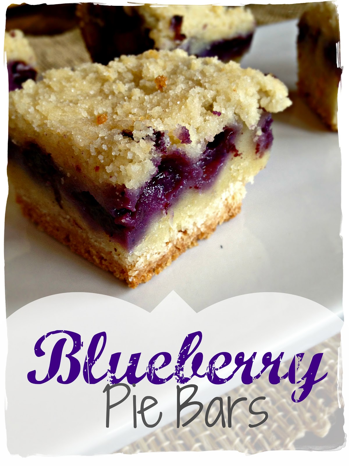 Life's Simple Measures Blueberry Pie Bars