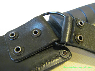 Ka-Bar Kukri Machete - Closeup Of Sheath Ka-Bar Kukri Machete - Closeup Of Sheath