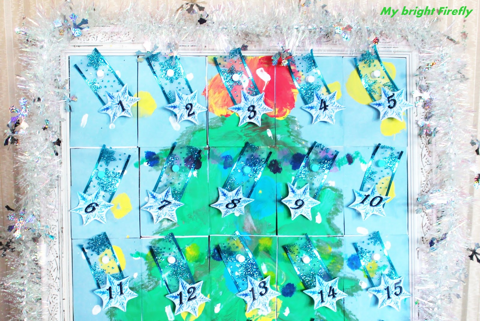 My Bright Firefly Winter Snowflakes Advent Calendar Countdown to