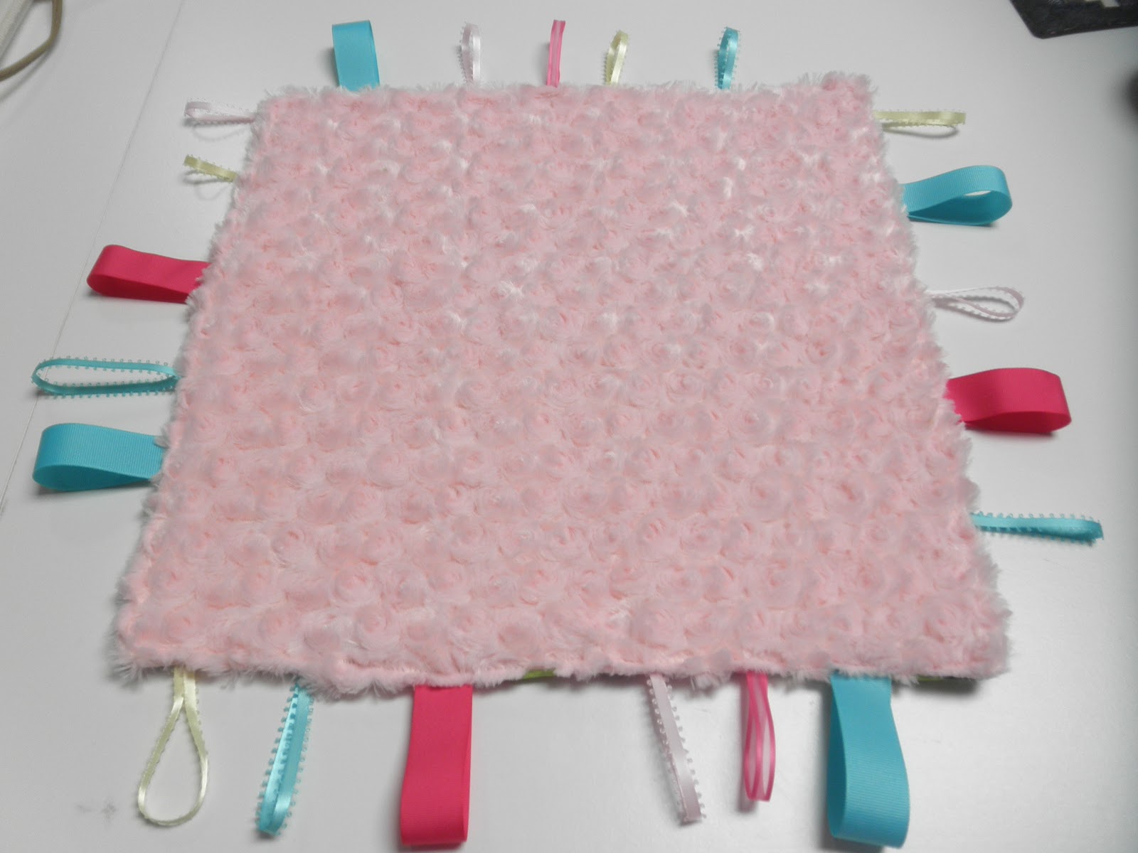 Sew Divertimento Baby Taggie Blanket Tutorial
