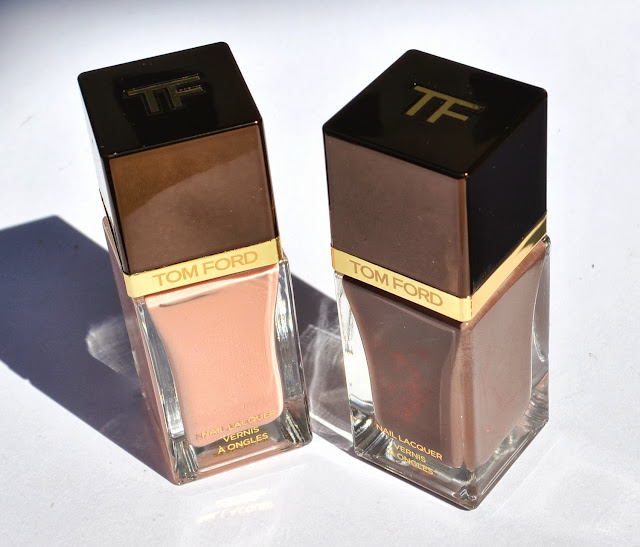 Tom Ford Nail Lacquer #24 Black Sugar, #25 Show Me The Pink from Fall 2013 Collection