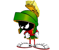 Marvin the Martian, very angry