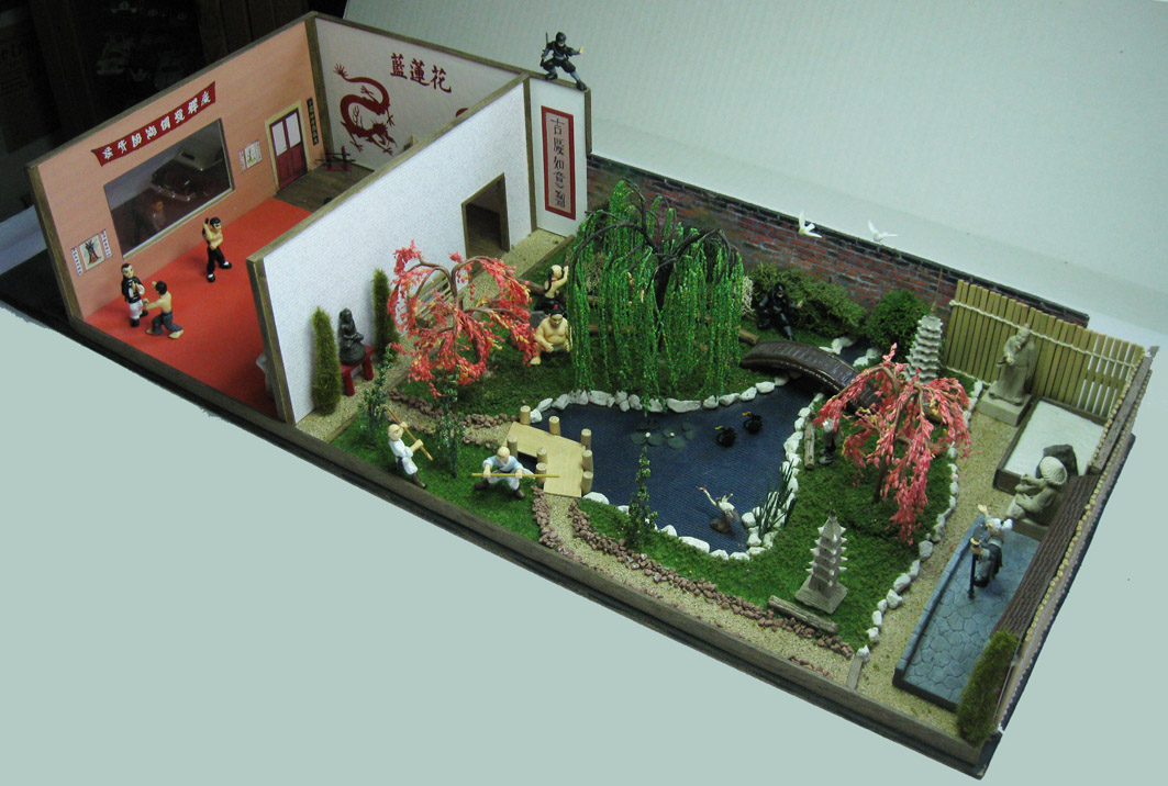 themes 43 Diorama Martial art Dojo / Zen Garden