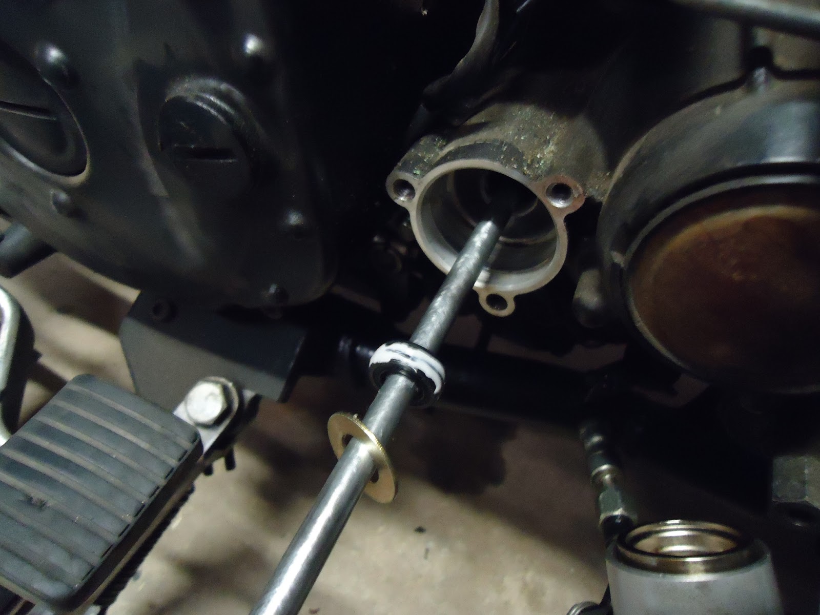 Tear it up, fix it, repeat 1500/1600 Vulcan Clutch Push Rod Seal