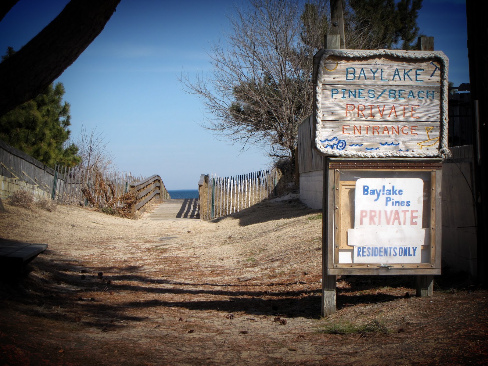 Oh the Urbanity I Sea! Baylake Pines Beach