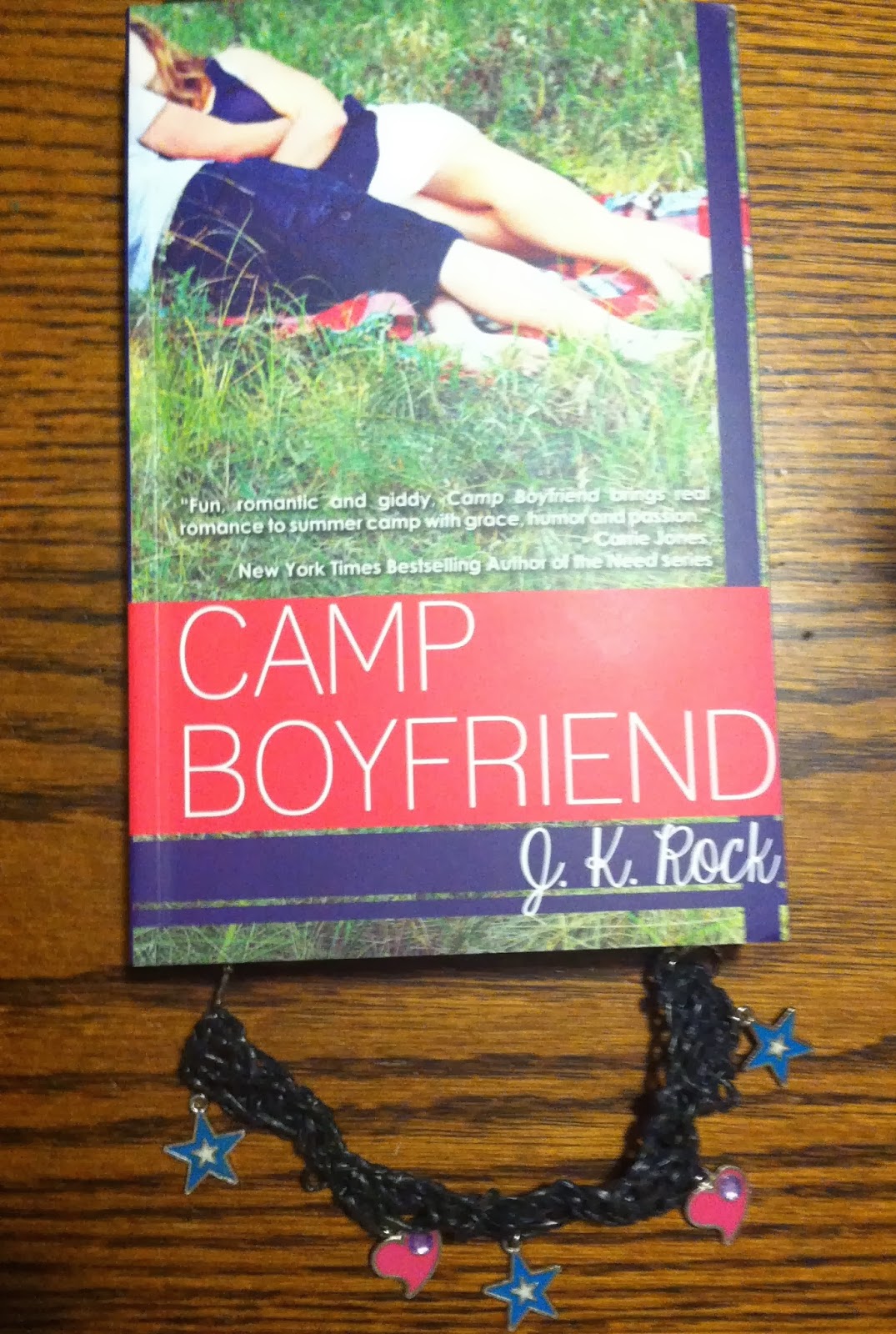 Love & Life & Learning Book Review + Giveaway CAMP BOYFRIEND by J.K. Rock