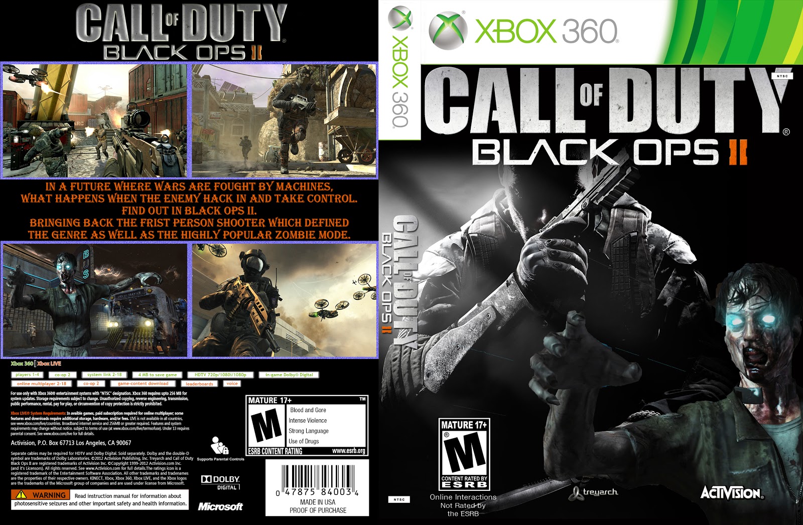 Call Of Duty - Black Ops 2 (Xbox 360) (2012) Call+of+Duty+Black+Ops+2