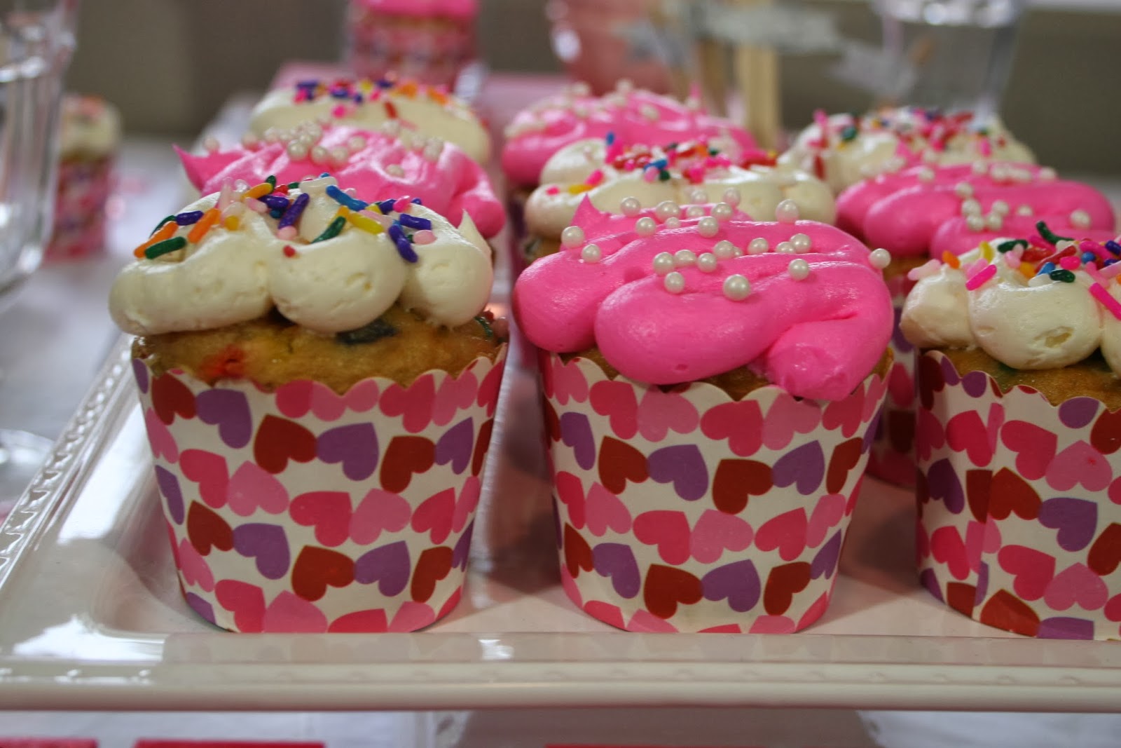 Just A Darling Life Valentine's Day Cupcakes!
