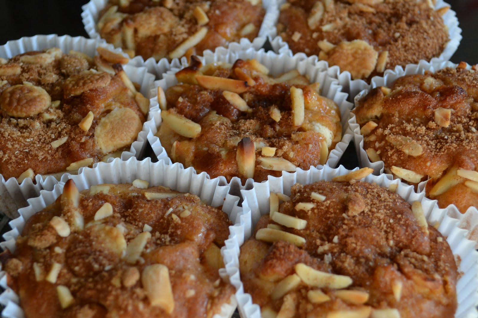 Charles Whyte A twist on Nigella's Apple and Cinnamon Muffins