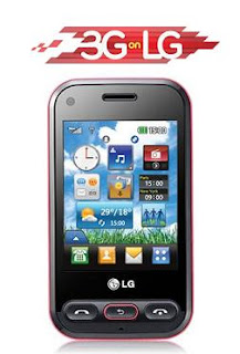 3G Wifi Touch Phone LG T325