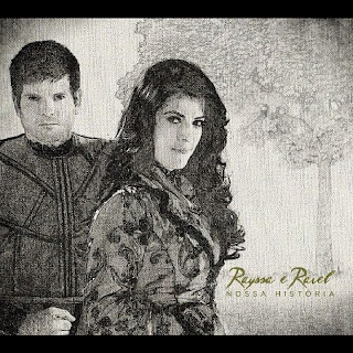 Capa oficial - CD Nossa história de Rayssa e Ravel