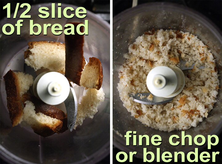 The 99 Cent Chef Fried Egg on Breadcrumbs with Asparagus